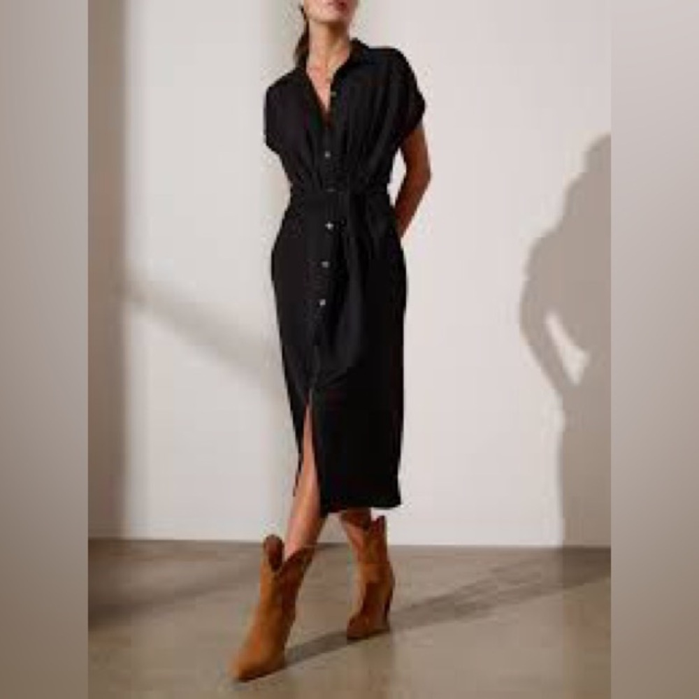 Silk & Salt nwt button down dress size small